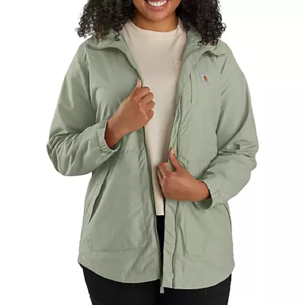 CARHARTT Sage Green Rain Defender Jacket size Small